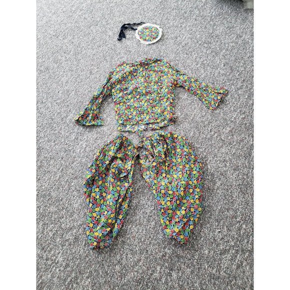 Vintage 70s Hand‎ Made Fliral 3 Piece Set - Picture 1 of 3